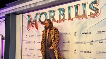 Jared Leto en su premier de Morbius en México: "Los quiero un chingo"