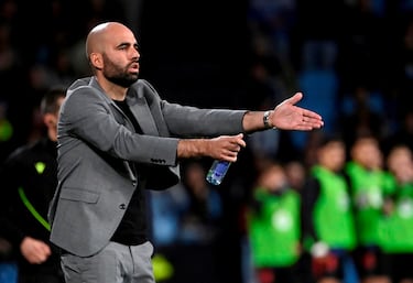 Claudio Giráldez, entrenador del Celta.