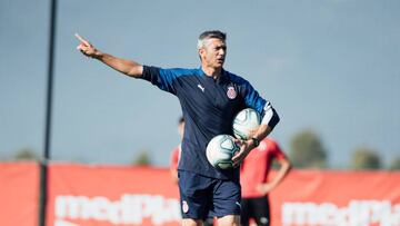 Mart&iacute;, entrenador del Girona. 