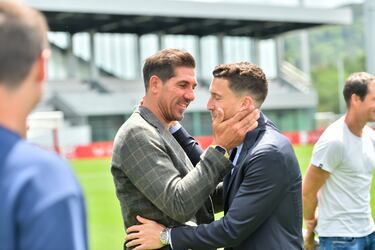 Despedida de Óscar de Marcos.