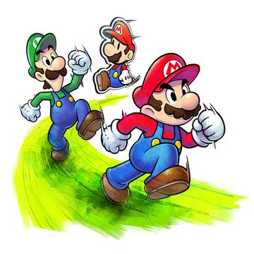 Ilustración - Mario &amp; Luigi: Paper Jam Bros. (3DS)