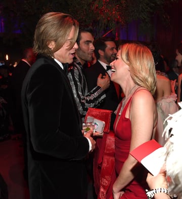 Brad Pitt y Elizabeth Banks.