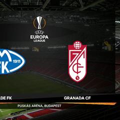Resumen y goles del Molde vs. Granada de Europa League