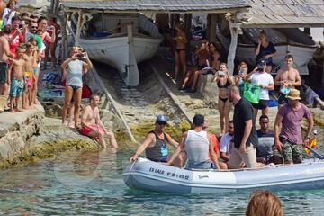 Cristiano y Georgina, de vacaciones en Formentera