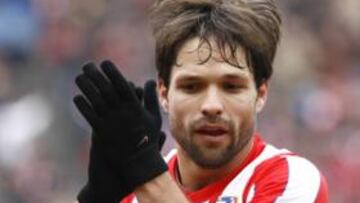 Diego, con el Atlético.