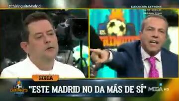 Soria en El Chiringuito: "Este Madrid está tocando fondo"