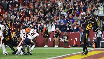 Bears 15 - 18 Commanders Jayden Daniels Hail Mary: summary, stats