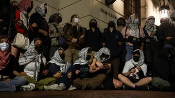 Students at Columbia University defied a deadline to remove themselves from a two-week encampment as part of a Pro-Palestine demonstration.