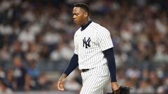 Aroldis Chapman con los Yankees