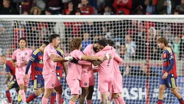 Gran juego y victoria para Messi e Inter Miami sobre Real Salt Lake