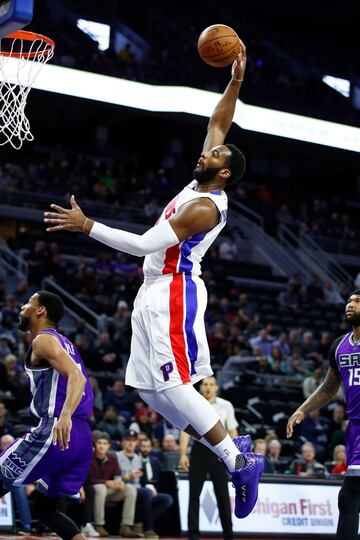 ANDRE DRUMMOND (Detroit Pistons). 23 años. Promedios 2016-17: 14,2 puntos, 13,5 rebotes y 1,2 tapones.