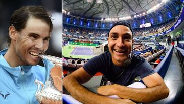 Nadal pide ayuda con la situación del cámara español Juanjo Vispe, ingresado en la UCI