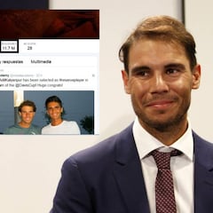 Rafa Nadal, cuarto español con más seguidores en Twitter