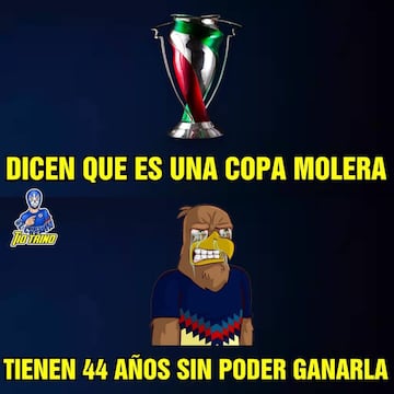 Los memes celebran el triunfo del Cruz Azul en la Copa MX