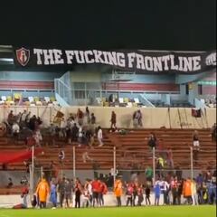 Actos violentos de la Barra 51 de Atlas suspenden juego de leyendas contra América