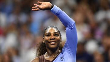 Serena Williams, durante un partido.