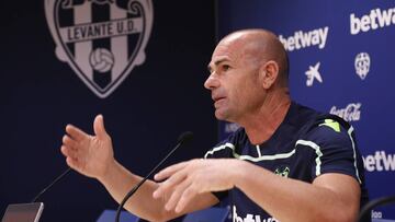 21/09/18 RUEDA DE PRENSA PACO LOPEZ ENTRENADOR DEL LEVANTE