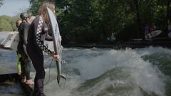 Multas de 50.000 euros para surfistas del río Eisbach