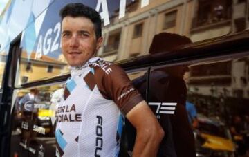 Será el lí­der del AG2R La Mondiale. El italiano ha entrado en el Top-10 de la general en tres ediciones.