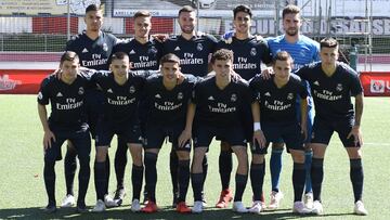 El Castilla logra empatar y disimula el error de Luca Zidane