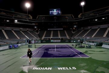 Los organizadores del torneo de tenis BNP Paribas Open (Indian Wells), primer Masters 1.000 de la temporada ha quedado suspendido este domingo después de que se confirmara un caso de coronavirus en el Valle de Coachella, en California. 