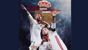 Sergio Ramos sorprende con su última foto en Instagram