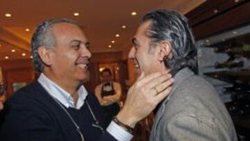 ESOS TIEMPOS DORADOS. José Luis Sáez y Sergio Scariolo, buenos amigos, negocian para retomar la senda de los tiempos de oro y plata.