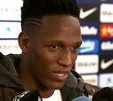 Yerry Mina: "Tenía mucha fe de que iba a marcar, pero no se dio"