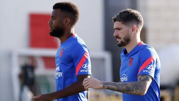 Lemar y De Paul, en la convocatoria del Atl&eacute;tico.