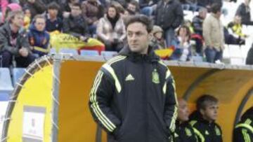 Santi Denia, seleccionador Sub-17 de España.