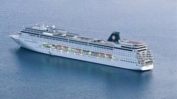 As¨ª es el MSC Armon¨ªa: el crucero de 1.500 personas que est¨¢ varado en el puerto de Barcelona