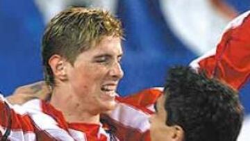 <b>UNA GRAN SOCIEDAD. </b>Fernando Torres e Ibagaza han sido los principales sostenes del Atlético en lo que va de Liga. El Niño ha marcado tres de los seis goles rojiblancos y el Caño, otros dos.