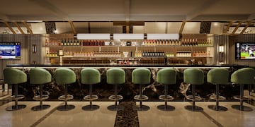 El 'Thames Bar Room' será uno de los bares más exclusivos de los estadios de Londres.