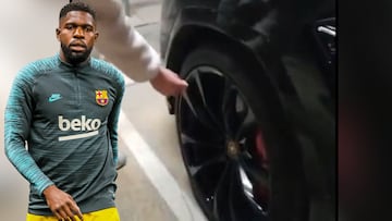 Esto tiene que parar ya: el último acto vandálico de aficionados a Umtiti en su coche