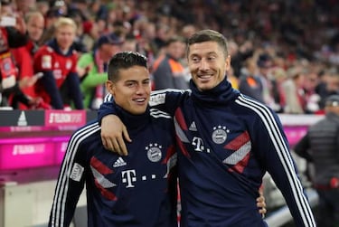 James-Lewandowski: otras duplas de Colombianos en ataque