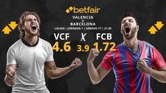 Valencia CF vs. FC Barcelona: horario, TV, pronósticos, estadísticas y clasificación