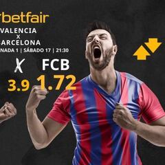 Valencia CF vs. FC Barcelona: horario, TV, pronósticos, estadísticas y clasificación