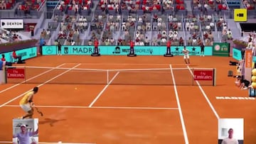 Hasta en play es inimitable: Nadal le gana a Shapovalov