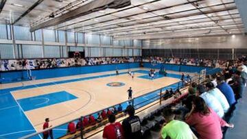 La psita de baloncesto de la Ciudad Deportiva Joan Gamper podría ser la sede de los entrenamientos individuales del Barça.