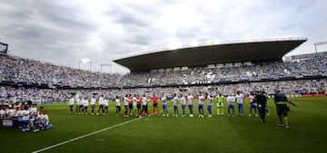 Málaga-Real Madrid: los goles y la celebración del campeón en imágenes