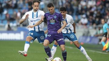 Carlos Pomares: 50 partidos como blanquiazul