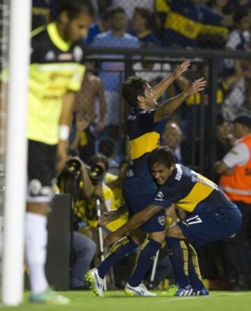 Boca puso fútbol y goles en La Bombonera