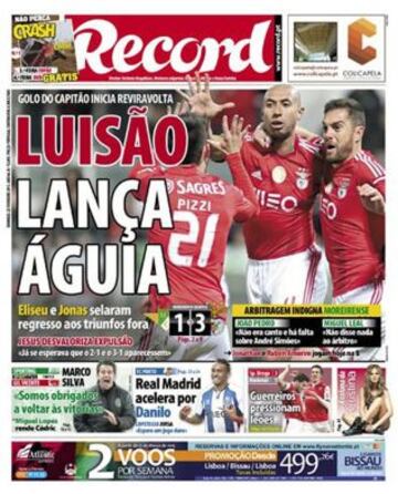 Portadas de la prensa deportiva
