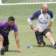 Zidane lo gana todo en Liga con Casemiro; sin él, sólo el 63%
