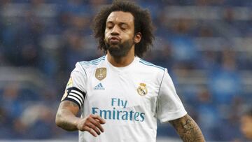 Marcelo, tras el 0-1 del Villarreal. 