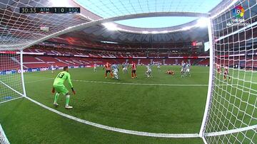 Te lo firmaba Kiko Narváez en sus mejores años del Calderón: toque mágico de Morata en el 1-0