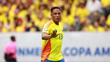 Yerry Mina, defensa de la Selección Colombia