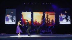 Miki Ando y Javier Fernández. 