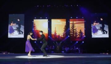 Miki Ando y Javier Fernández. 