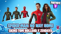 Fortnite recibirá skins de Spider-Man: No Way Home; llegan Tom Holland y Zendaya